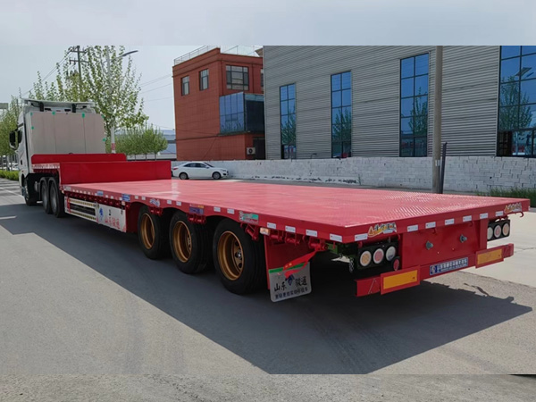 低平板半挂车