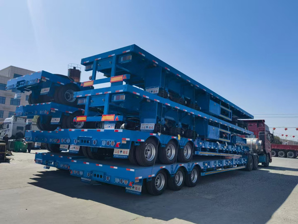 出口型低平板半挂车
