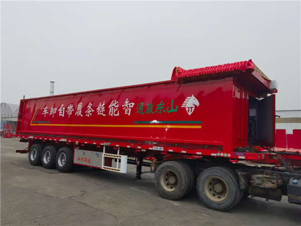 骏通智能链条履带自卸车