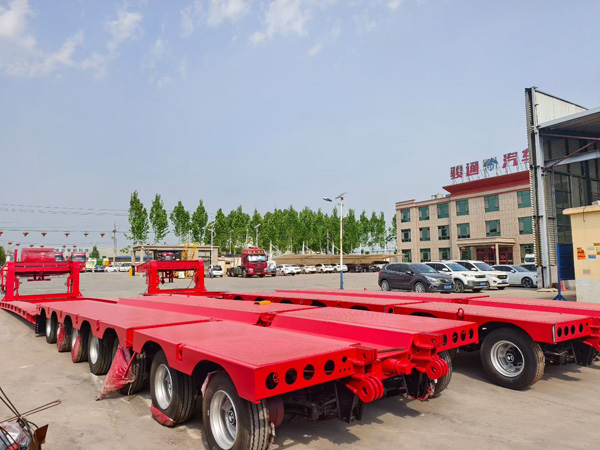 七轴转向板，5+2，货台面8.5米长50公分高，3档调节，鹅头简易拆卸。发走。